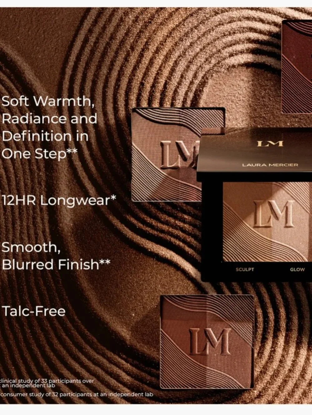 LAURA MERCIER Bronze Color Infusion Bronzer * ~ 10 SAINTE-CROIX (Duo) 9g NIB